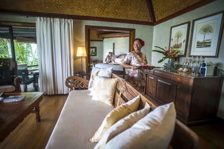 Pacific Resort Aitutaki - Housekeeping in Villa